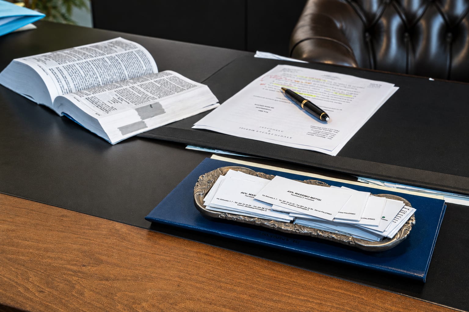 Scrivania di lavoro · Studio Legale Motisi & Associati